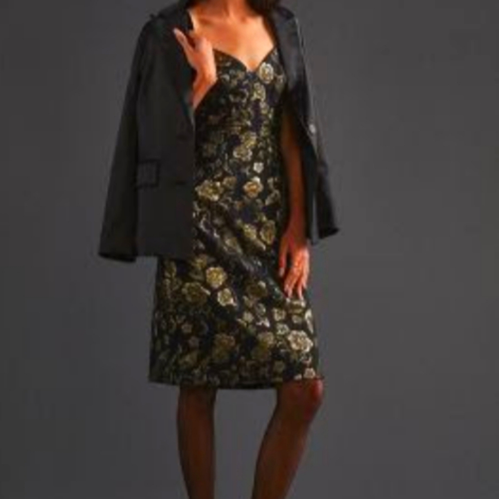 Anthropologie. Dress. Black Motif. Size 4.
